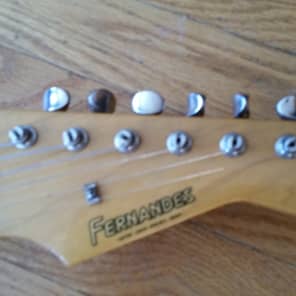 fernandes guitar serial number